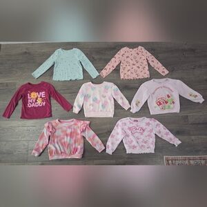 Girls Long Sleeve Tops Bundle Size 3t